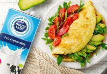 5-Minute Omelette Supreme with Dutch Lady Full Cream Milk