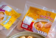 Garlic with Prawn Paste Balls Glass Noodles Pot
