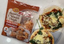 🍕 Black Pepper Roasted Chicken Thigh Pizza